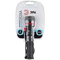 Фонарь ручной Эра R2AA 3xLED 2xAA Резина черный картинка 